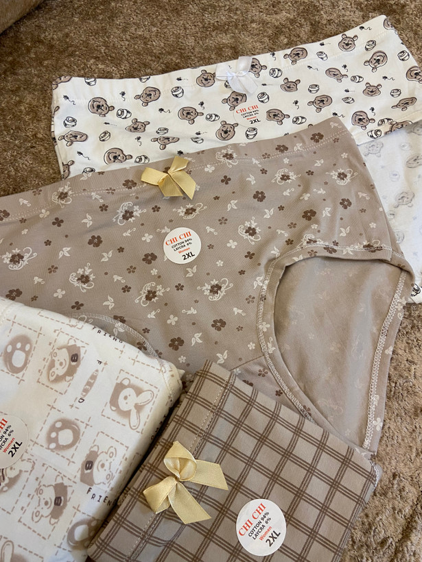 شورت نخ پنبه عروسکی وارداتی ۲xl