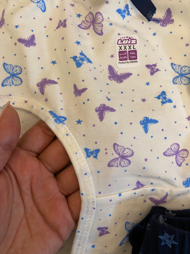 شورت نخ پنبه زنانه وارداتی 3xl